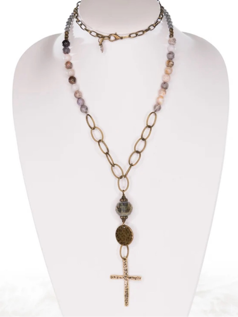 Dylan Designs Necklace in Bamboo Agate